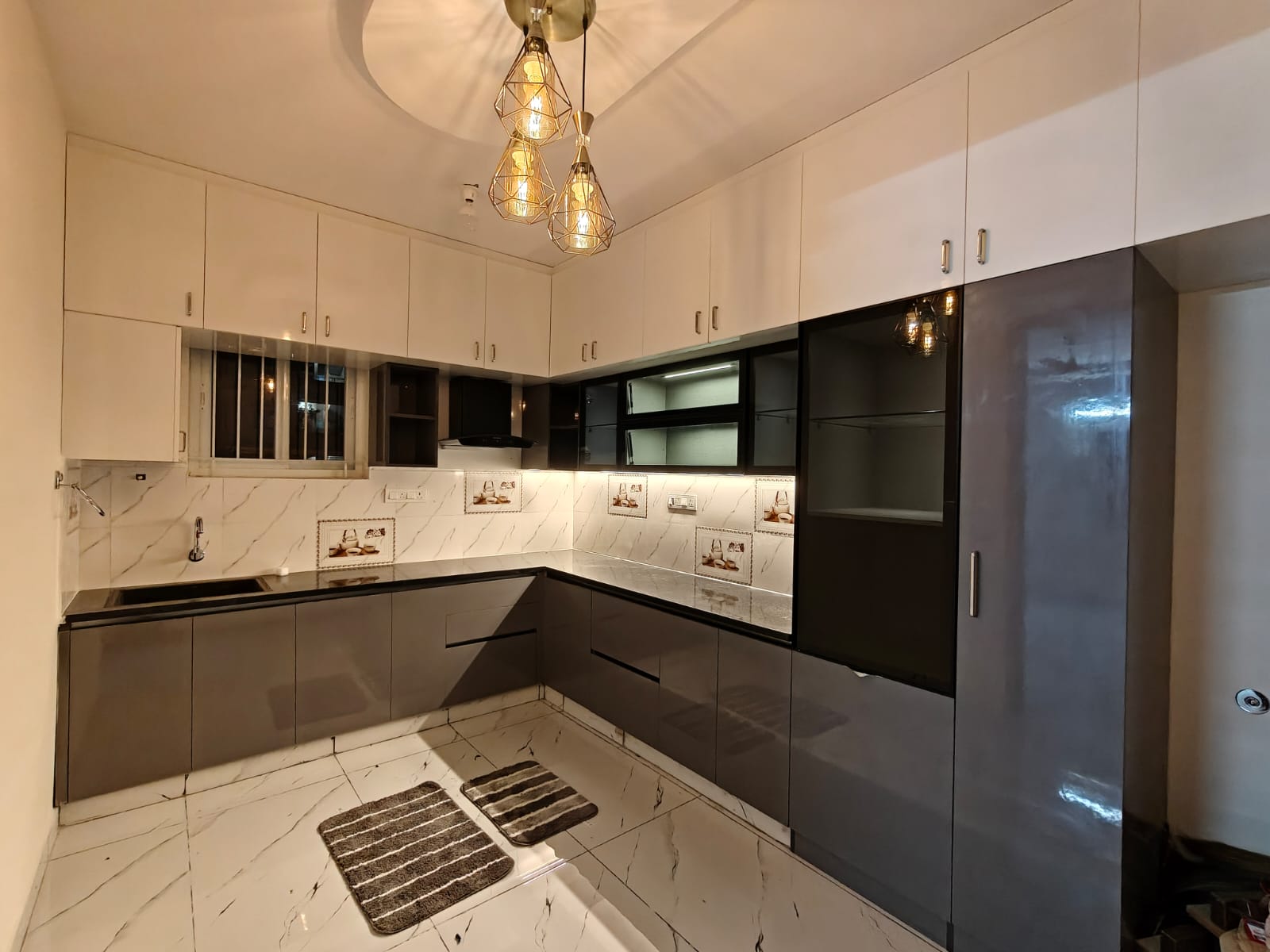 Modern living space with natural light