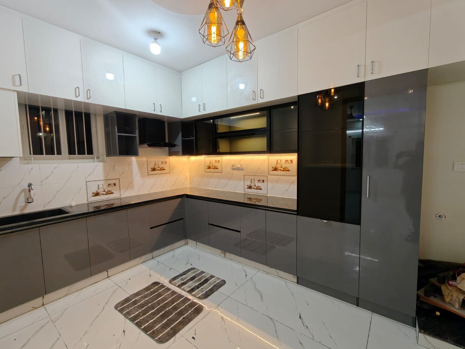 Elegant bedroom interior